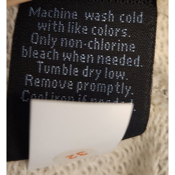 MARC ANTHONY 1/4 Snap Sweater Pullover Gray Cotton Chest Pocket Mens Medium NEW - Picture 8 of 9